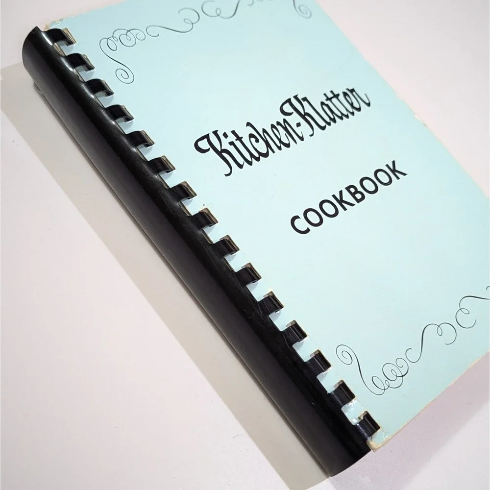 Kitchen-Klatter Vintage Cookbook Spiral Bound Traditional Recipes 3rd Print 1973